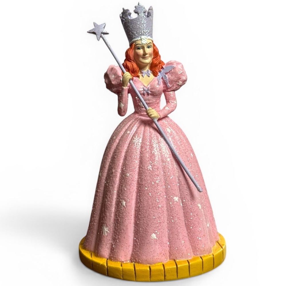 The Wizard Of OZ Glenda Figurine 2.5”x4”Turner Entertainment ENESCO Boxed 106622